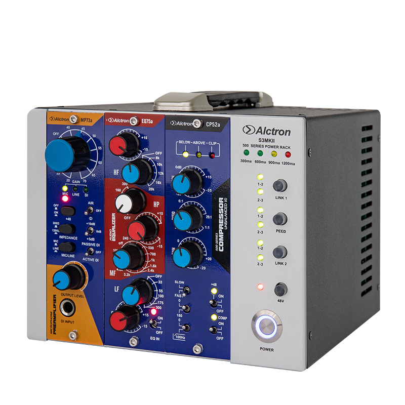 Alctron S3MKII 500 Series Power Rack 本体 S3 MKII 500 Series 3-slot Rack Power | Alctron Audio/Alctron