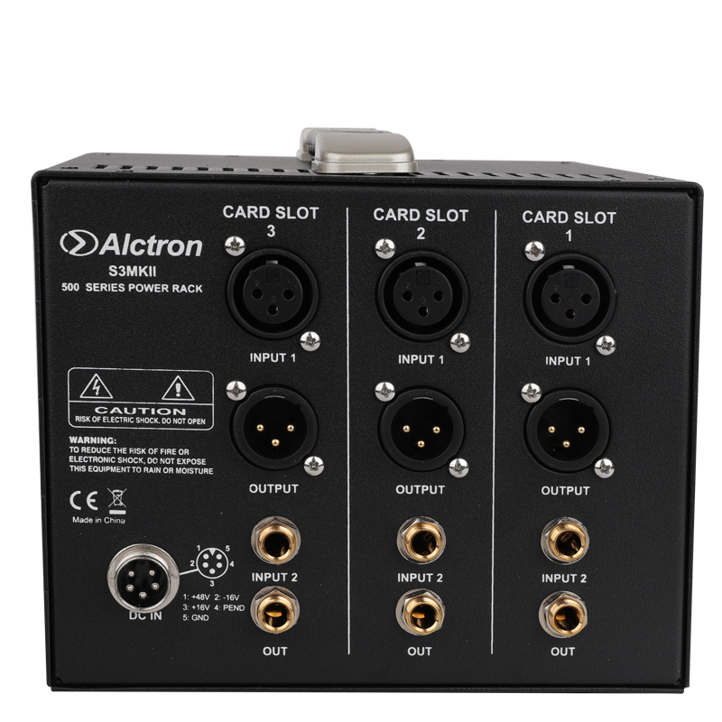 Alctron S3MKII 500 Series Power Rack 本体 S3 MKII 500 Series 3-slot Rack Power | Alctron Audio/Alctron